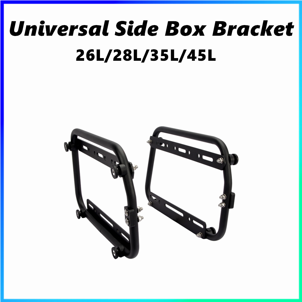 Motorcycle Gear Backpack - Suporte Lateral Universal para Motocicletas 28L
