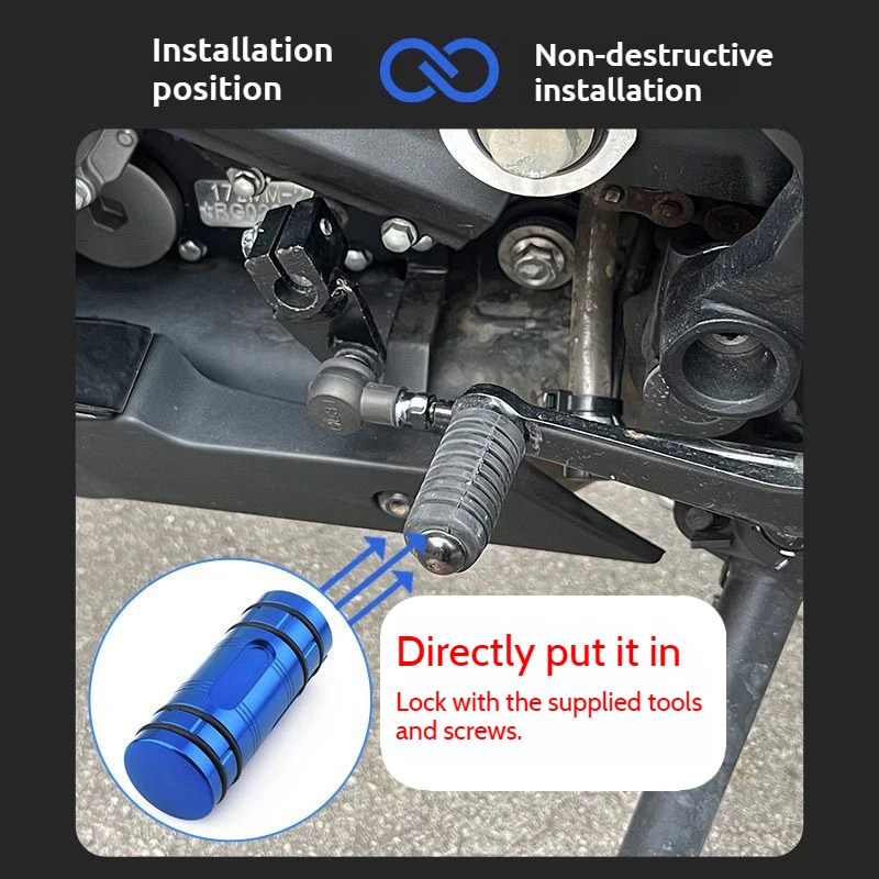 Para YAMAHA FJR 1300 FJR1300 F - Motorcycle Gear Lever Extender avaliação e preço