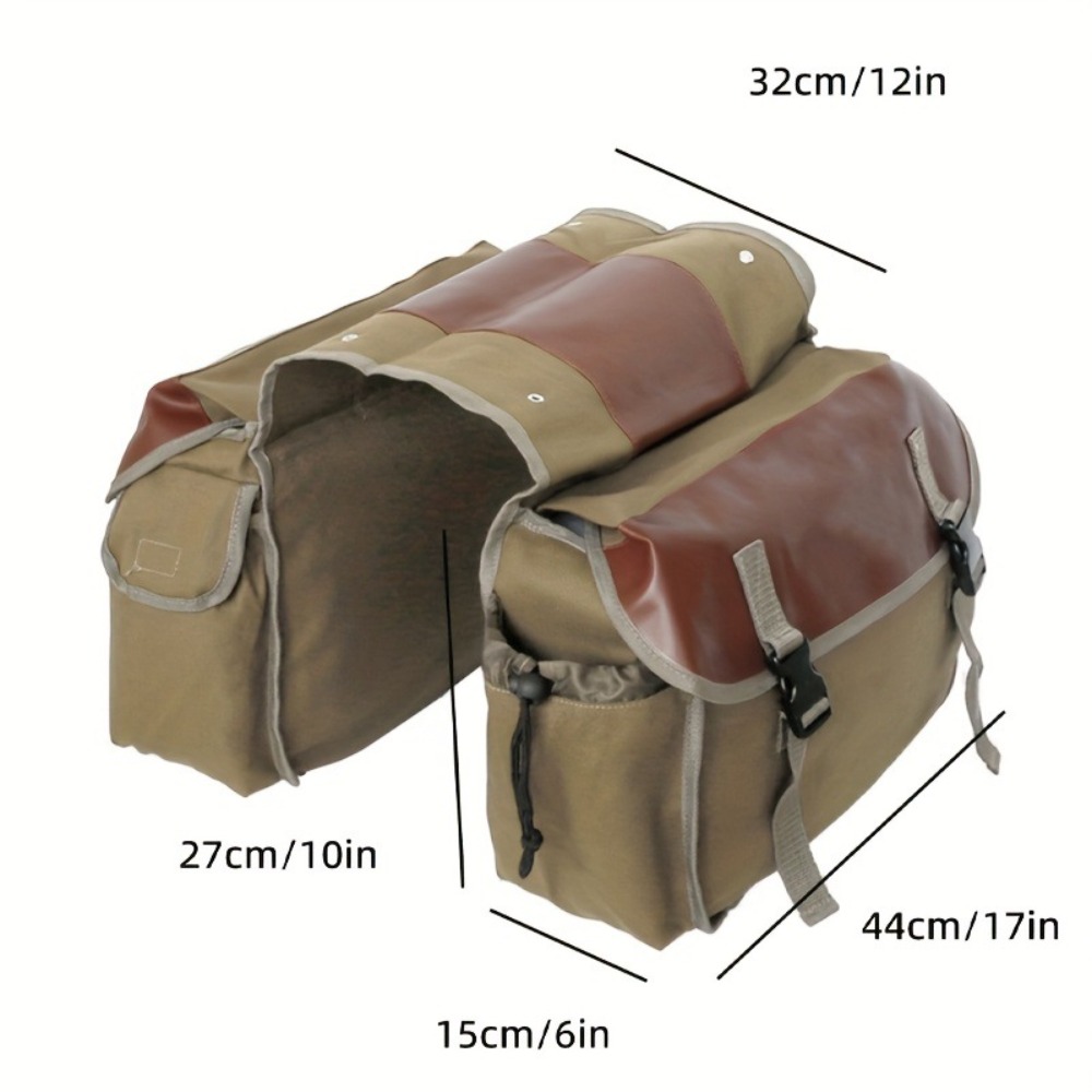 Bolsa Lateral de Lona Multiuso - Motorcycle Gear Companies avaliação e preço