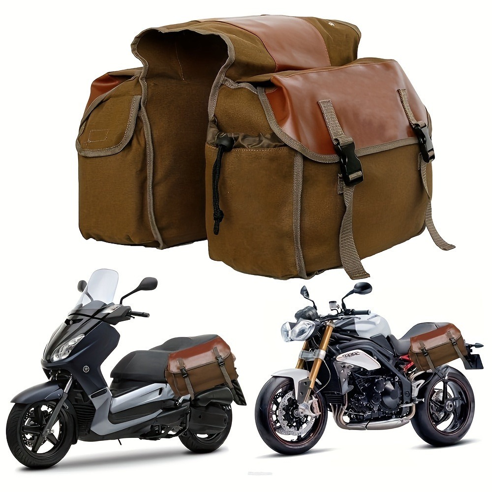 Bolsa Lateral de Lona Multiuso - Motorcycle Gear Companies avaliação e preço